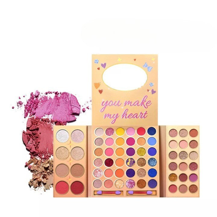 Trusa De Machiaj, Paleta De Farduri Kevin&Coco Cu 62 De Culori Pigmentate - vivimall.ro