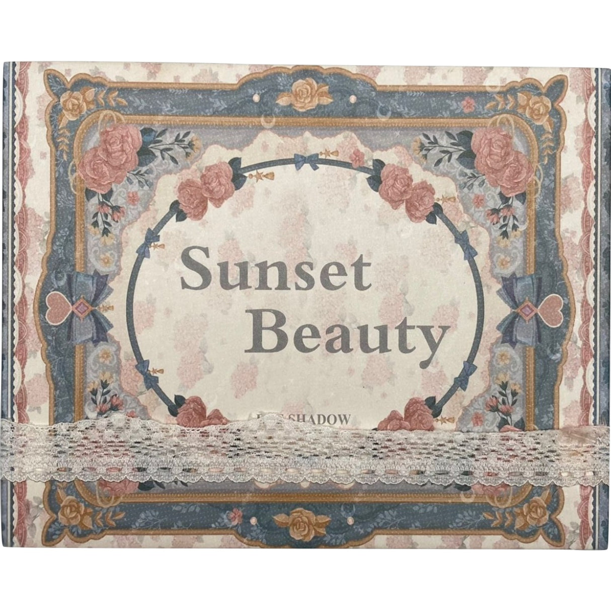 Палитра от сенки за очи и руж Sunset Beauty 15 пигментирани цвята