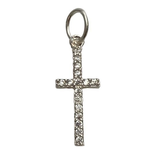 Pandantiv Argint 925 Cruce cu Pietre - vivimall.ro