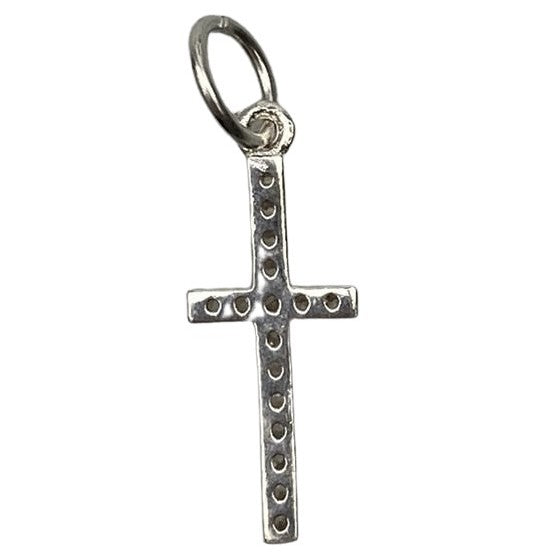 Pandantiv Argint 925 Cruce cu Pietre - vivimall.ro