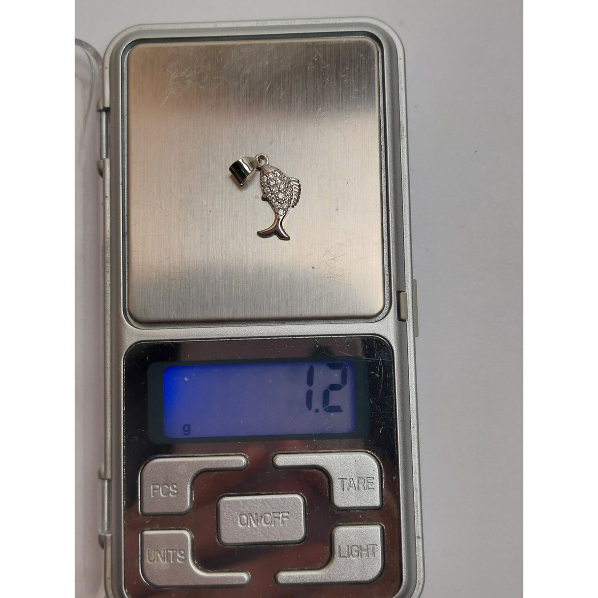 Pandantiv, Jolie Silver, Argint 925, Model Peste cu Pietre, 1.2 G, 1.5 x 0.8 Cm - vivimall.ro