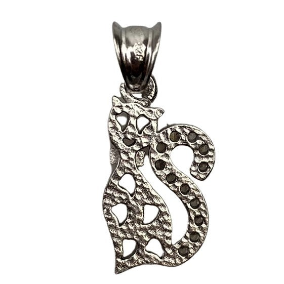 Pandantiv Argint 925 Pisicuta cu Cravata - vivimall.ro