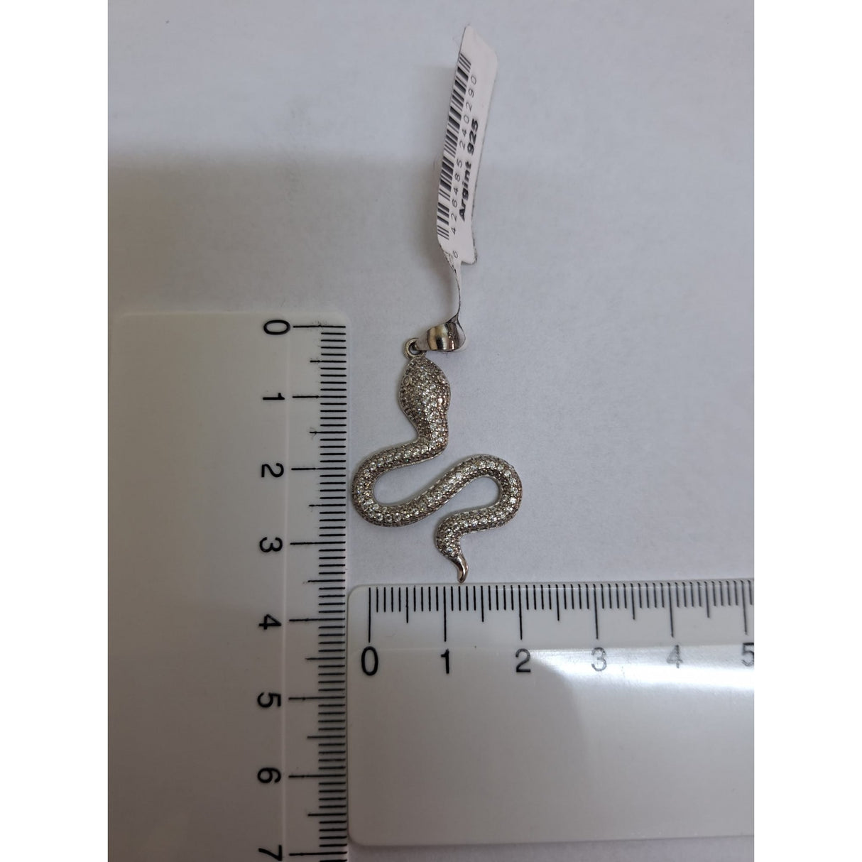 Pandantiv Argint 925 Sarpe cu Pietre - vivimall.ro