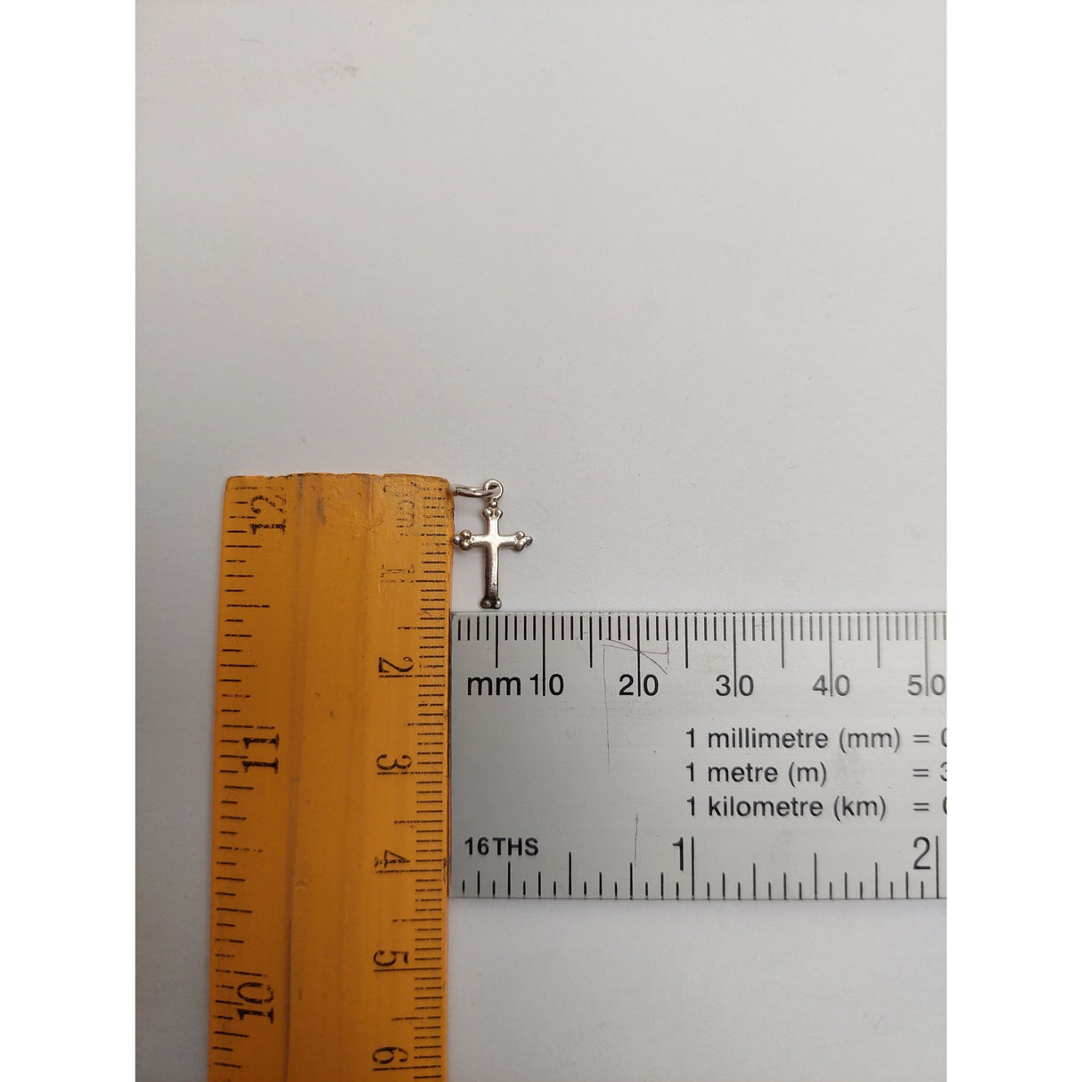 Pandantiv din Argint 925 Cruce, Jolie Silver, 0.3g, 1.3 cm x 1 cm - vivimall.ro