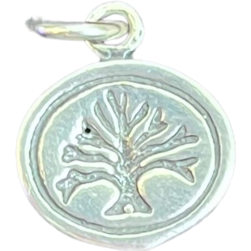 Pandantiv din Argint 925 Jolie Silver, Model Banut cu Pomul Vietii, 18 x 12 mm, 1.6 g - vivimall.ro