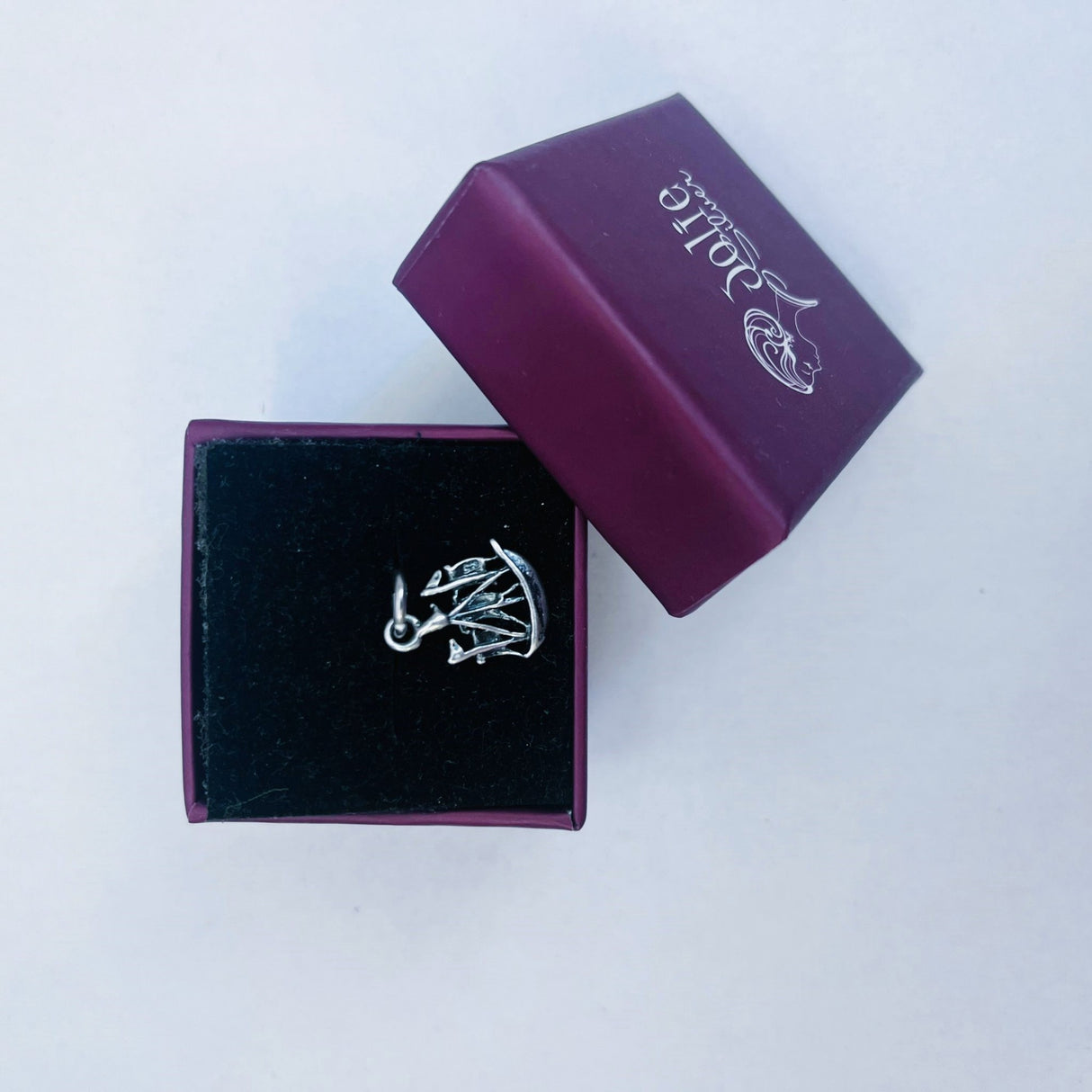 Pandantiv din Argint 925 Jolie Silver, Model Corabie, 18 x 10 mm, 1.1 g - vivimall.ro