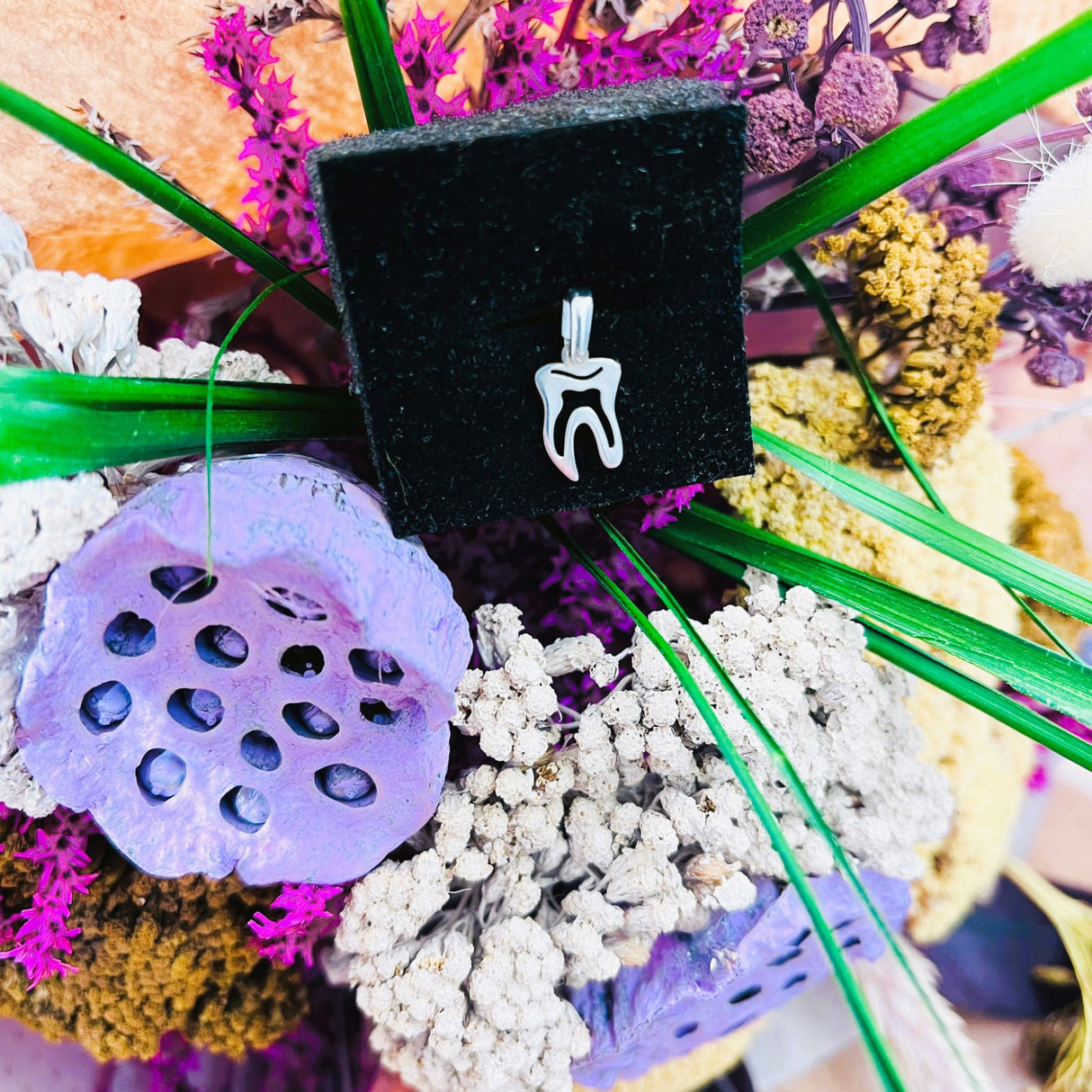 Pandantiv din Argint 925 Jolie Silver, Model Dinte, 15 x 7 mm, 0.6 g - vivimall.ro