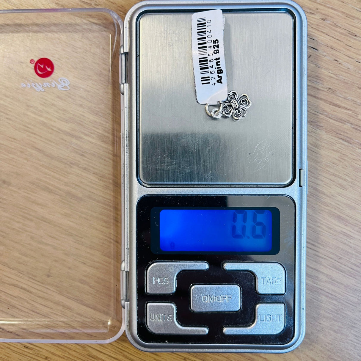 Pandantiv din Argint 925 Jolie Silver, Model Floare Filigran, 17 x 10 mm, 0.6 g - vivimall.ro