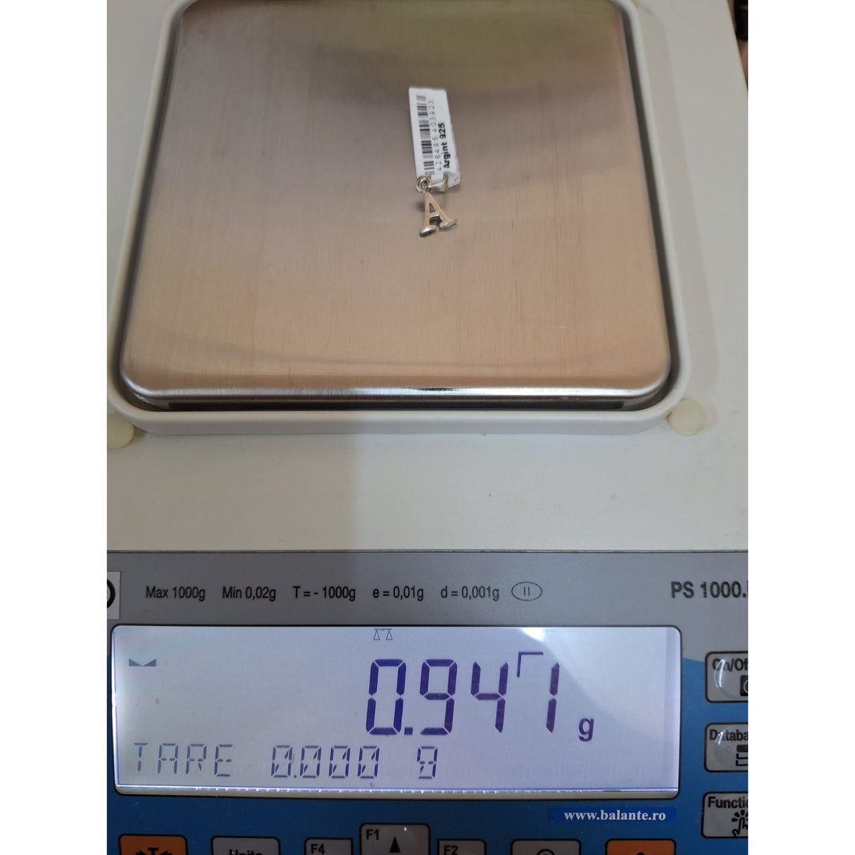 Pandantiv din Argint 925, Litera A - vivimall.ro