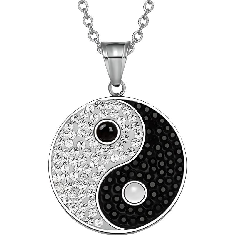 Pandantiv din Argint 925 Jolie Silver, Model Ying si Yang, 11 x 11 mm, 1.2 g - vivimall.ro