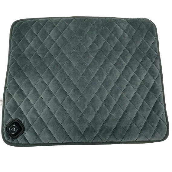 Perna Electrica, Vivimall, Multifunctionala, Incarcare prin USB, 10 W, Gri, 48*48*1.5cm - vivimall.ro