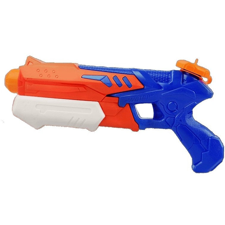 Pistol cu Apa pentru Copii, Rezervor, Pentru Piscina/Plaja, Vivimall, 6ani+, Bleumarin/Rosu, 300ML - vivimall.ro