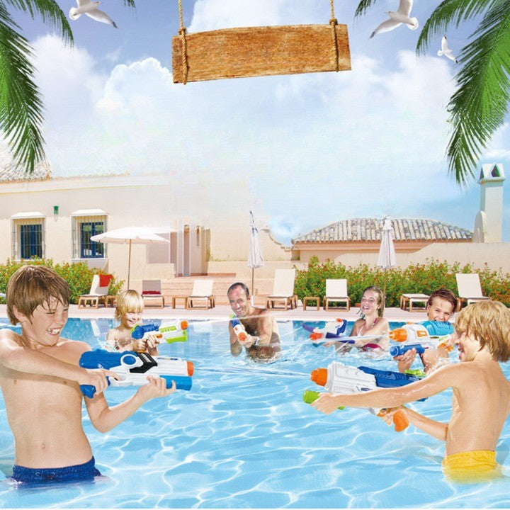 Pistol cu Apa pentru Copii, Rezervor, Pentru Piscina/Plaja, Vivimall, 6ani+, Multicolor, 1250ML - vivimall.ro