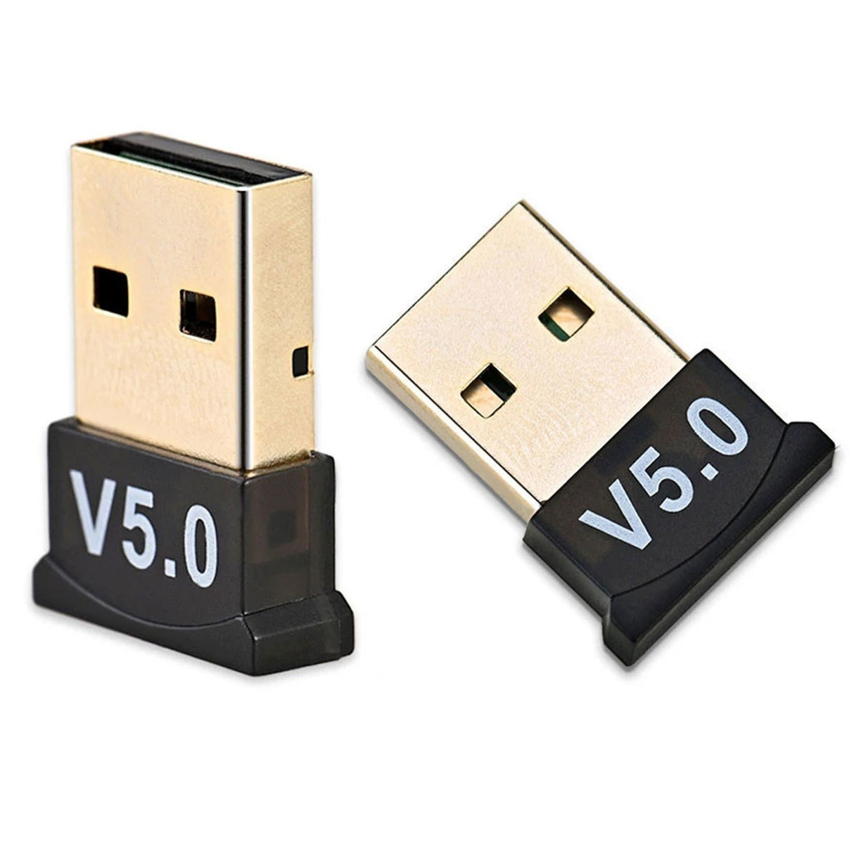 Adaptor Bluetooth, Vivimall, 5.0, Wireless, pentru PC/Laptop, Interfata USB, 20 mbps, Negru