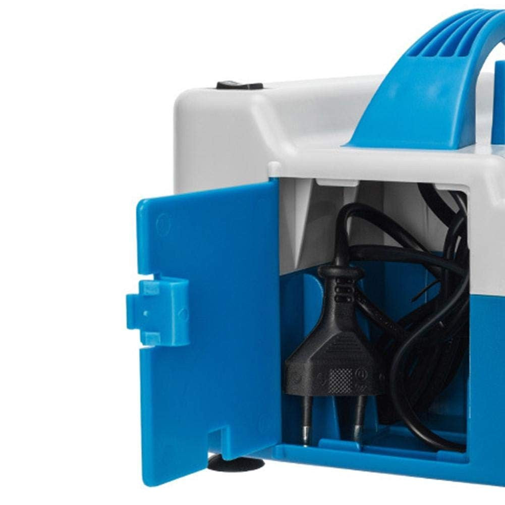 Pompa Electrica Pentru Umflat Baloane, 700 W, Doua Capete de Umflat, din Plastic, Albastru - vivimall.ro