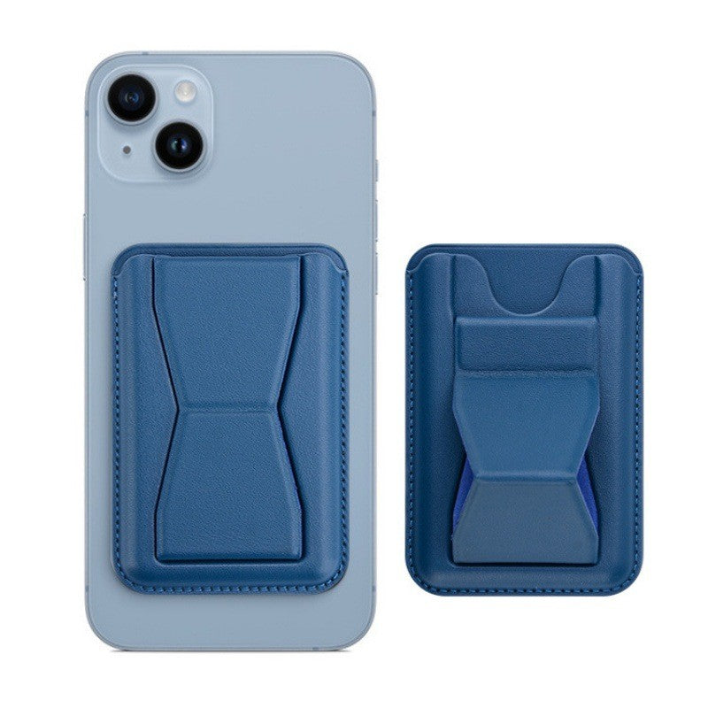 Portofel Flippy MagSafe pentru carduri cu suport integrat, Albastru - vivimall.ro