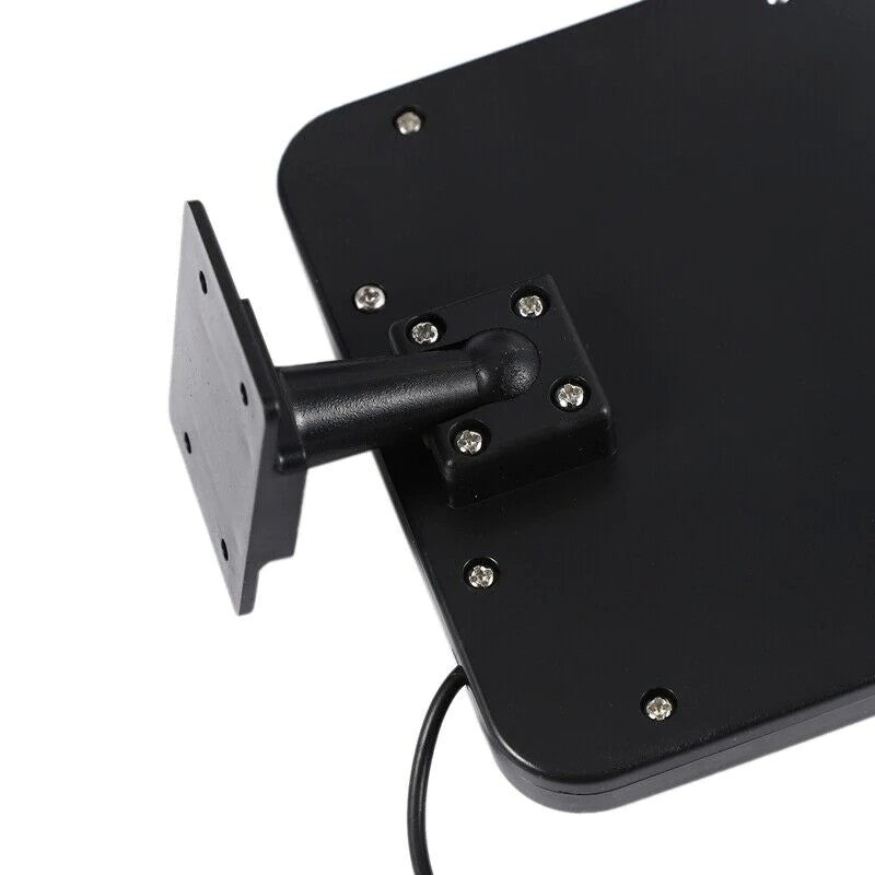 Lampa solara Vivimall cu senzor de miscare, 108 COB LED, 2 grile, ip65, negru - vivimall.ro