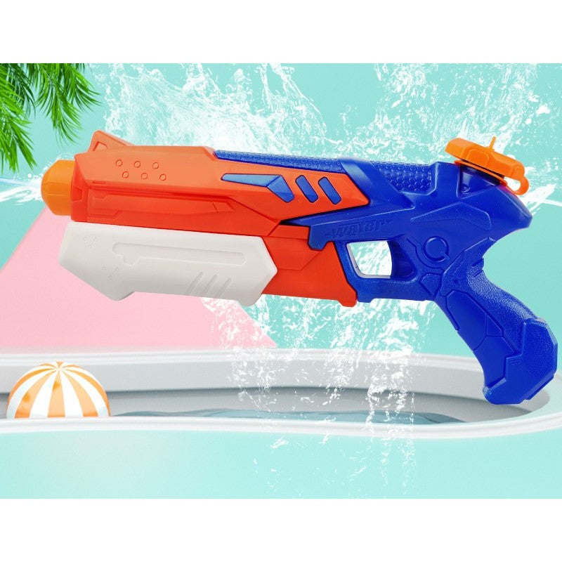 Pistol cu Apa pentru Copii, Rezervor, Pentru Piscina/Plaja, Vivimall, 6ani+, Bleumarin/Rosu, 300ML - vivimall.ro