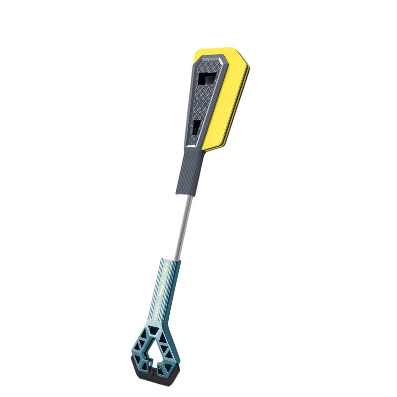 Racleta Auto pentru Zapada cu Doua Capete, Vivimall, Universala, Deszapezire Masina, cu Maner Lung, Ergonomica, Detasabila, pentru Geamuri si Caroserie, Usor de Utilizat, 67x12.5 cm, Albastru - vivimall.ro