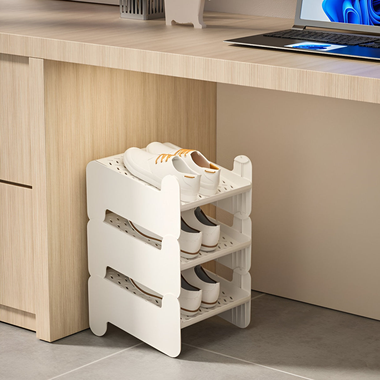 Organizator Pantofi Compact | ShoeLift - vivimall.ro