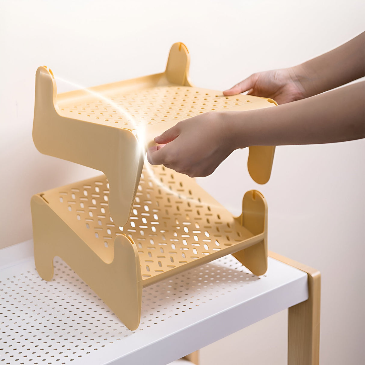 Organizator Pantofi Compact | ShoeLift - vivimall.ro