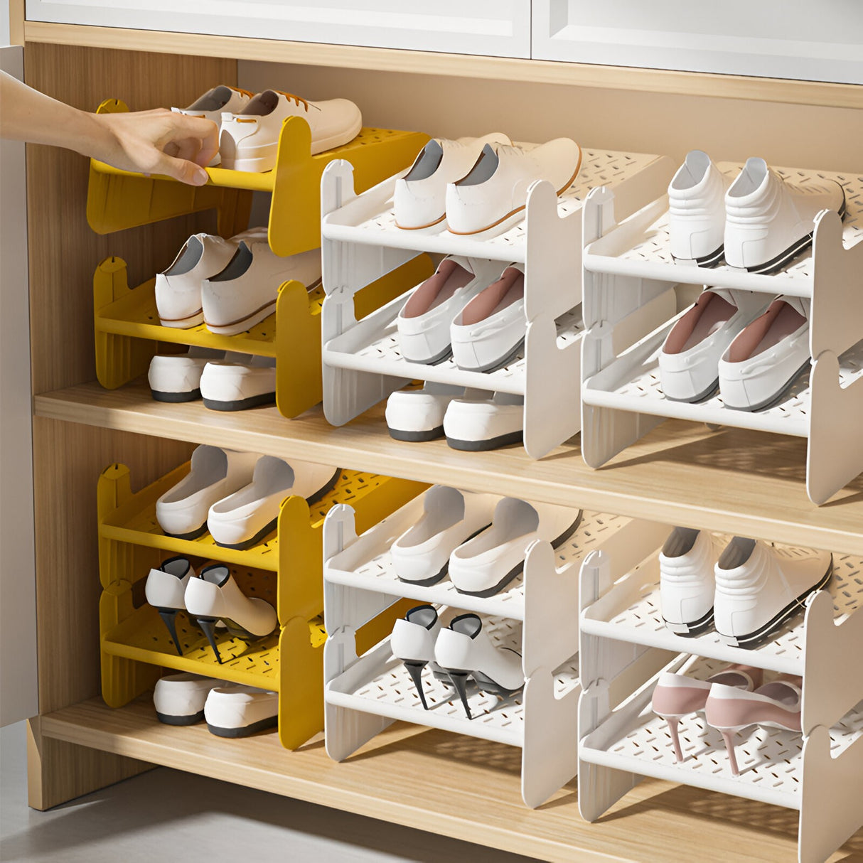 Organizator Pantofi Compact | ShoeLift - vivimall.ro