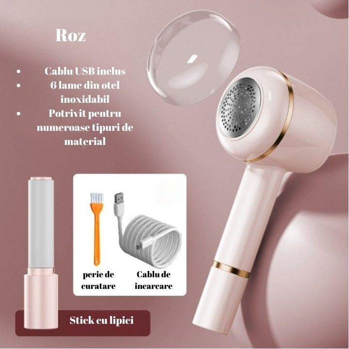 Професионален USB-C 2в1 уред за премахване на мъх | FuzzAway