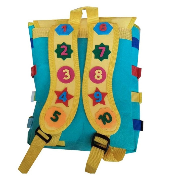 Ghiozdan Montessori Pentru Copii | DexteriFun 2 - vivimall.ro