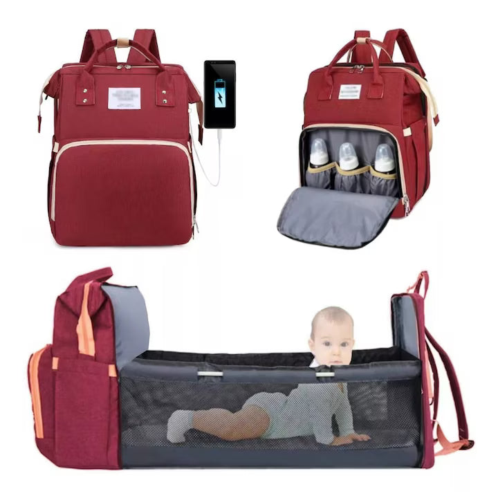 Rucsac Cu Patut Pliabil | MamiNest 3 - vivimall.ro