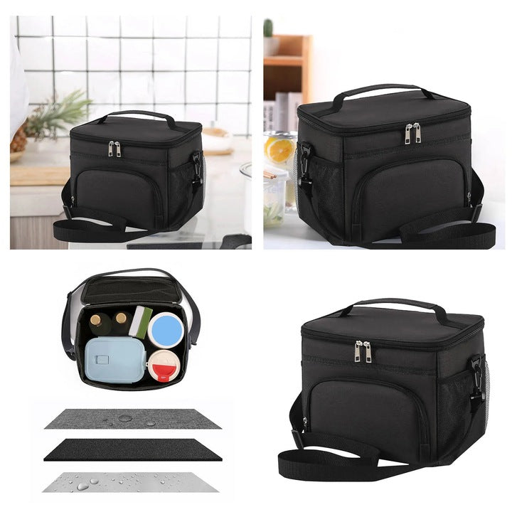 Geanta Pentru Picnic Cu Izolare Termica Negru | ChillPack