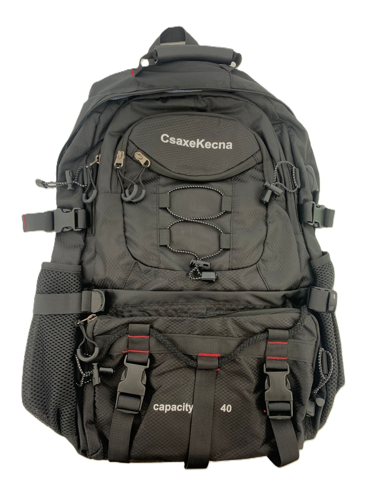RESIGILAT - Rucsac Multifunctional de Alpinism, Flippy, Capacitate 36-55 L, de Calatorie, Impermeabil, Slot USB Incarcare Telefon, Bretele Reglabile, 52 x 34 x 19 cm, Negru
