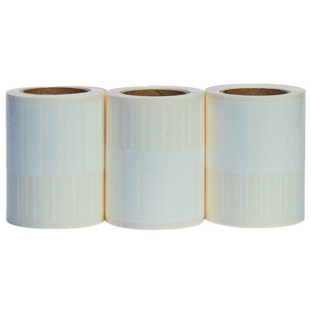 Rola Etichete Bijuterii, Vivimall, 1000 et./rola, din Plastic, 90 x 30 mm, Alb - vivimall.ro
