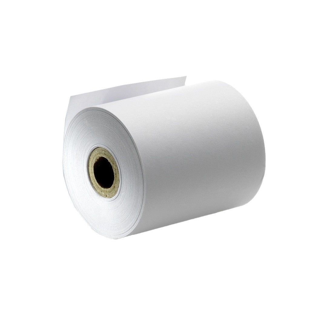 Role de hartie TERMICA, Vivimall, Set 5 bucati, Role de hartie pentru Casa de Marcat, POS, latime 80 mm, Lungime 48 metri, Diametru interior 25 mm, Diametru exterior 76 mm - vivimall.ro