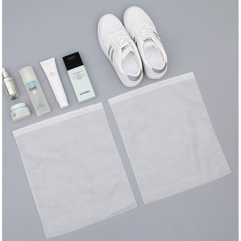 Set 50 De Saci De Depozitare Incaltaminte, De Protectie, Pentru Voiaj, Netesut, Rezistenti La Praf, Protectie Solara, Anti-Ingalbenire, 38X32 Cm, Marime Medie, Transparent - vivimall.ro