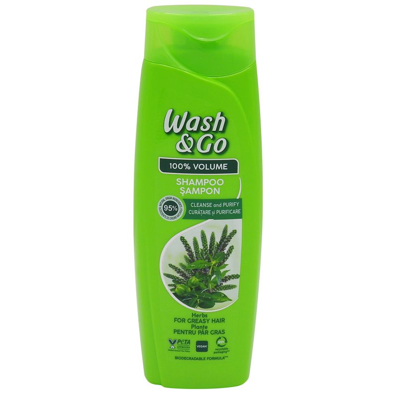 Sampon, Wash si Go, 180 ml Herbal