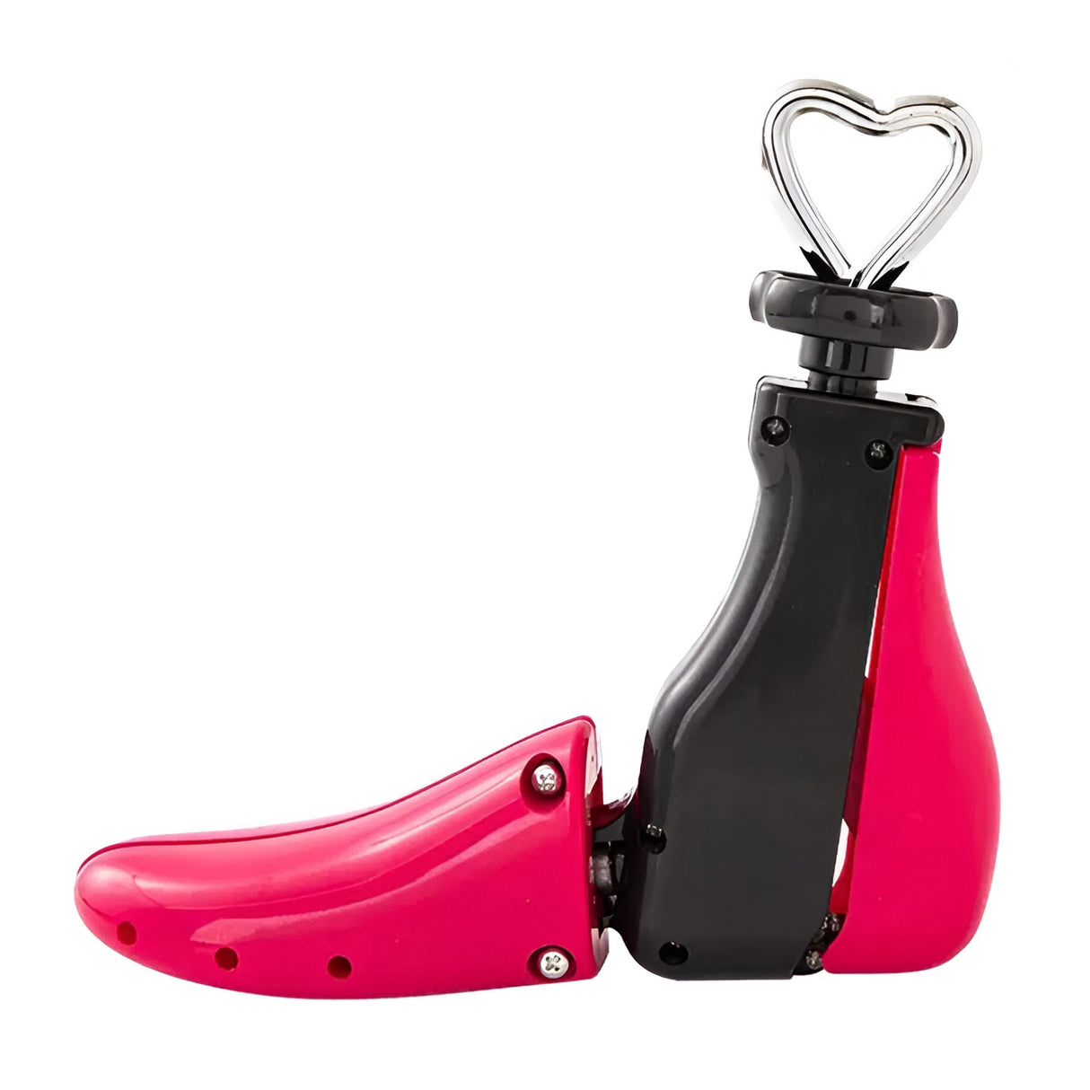 San/Calapod Pro Reglabil, Alungire si Largire 4 Directii, Marime 40-47, Pantofi, Ghete, Adidasi, Arc, Roz/Negru - vivimall.ro