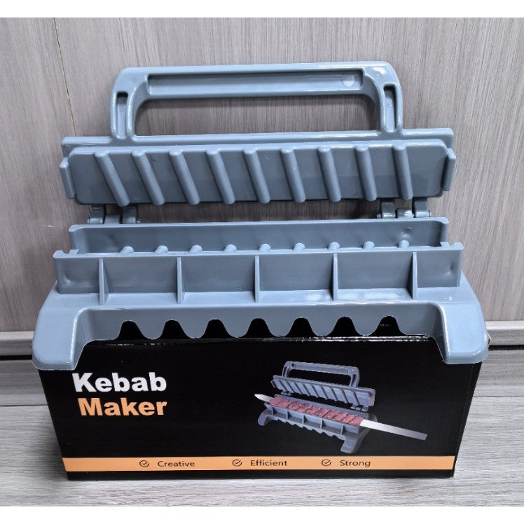 Presa pentru Carne, Vivimall, pentru Kebab, cu Maner, din ABS, 29 x 7.5 x 2.6 cm, Gri - vivimall.ro