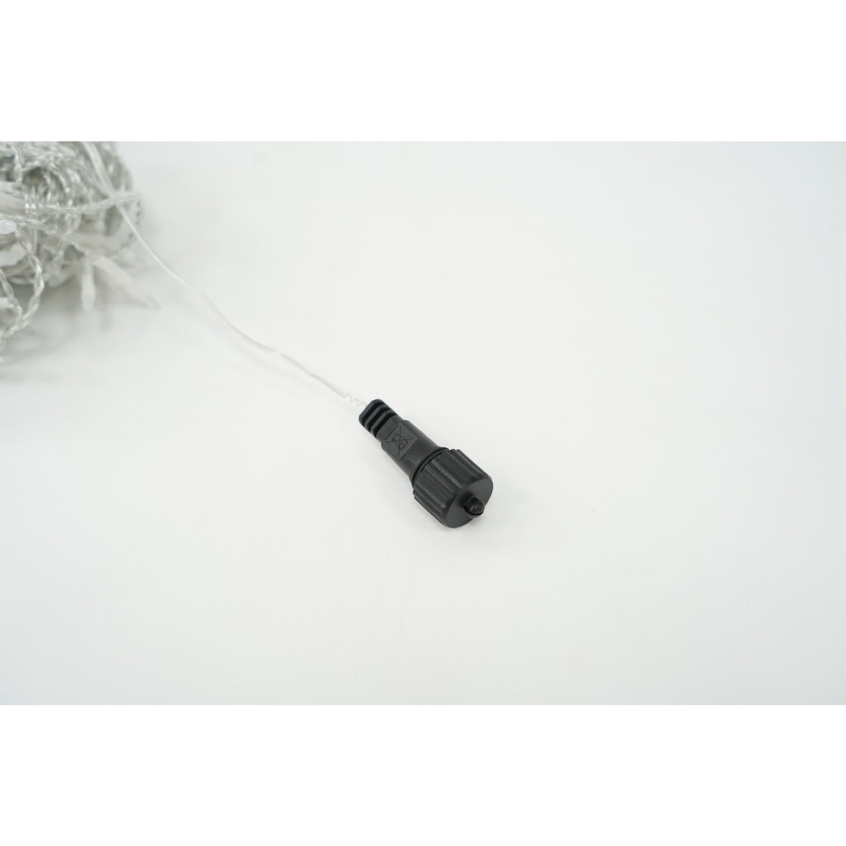 Sectiune Instalatie de Craciun, Vivimall®, Tip Turturi, Fara Alimentator, 5m, 143 LED-uri, 8 Jocuri de Lumini, Fir Transparent, Lumina Multicolora, IP44, Interconectabila - vivimall.ro