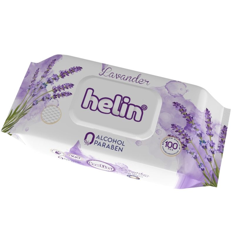 Servetele Umede, Helin, 100 buc Lavanda