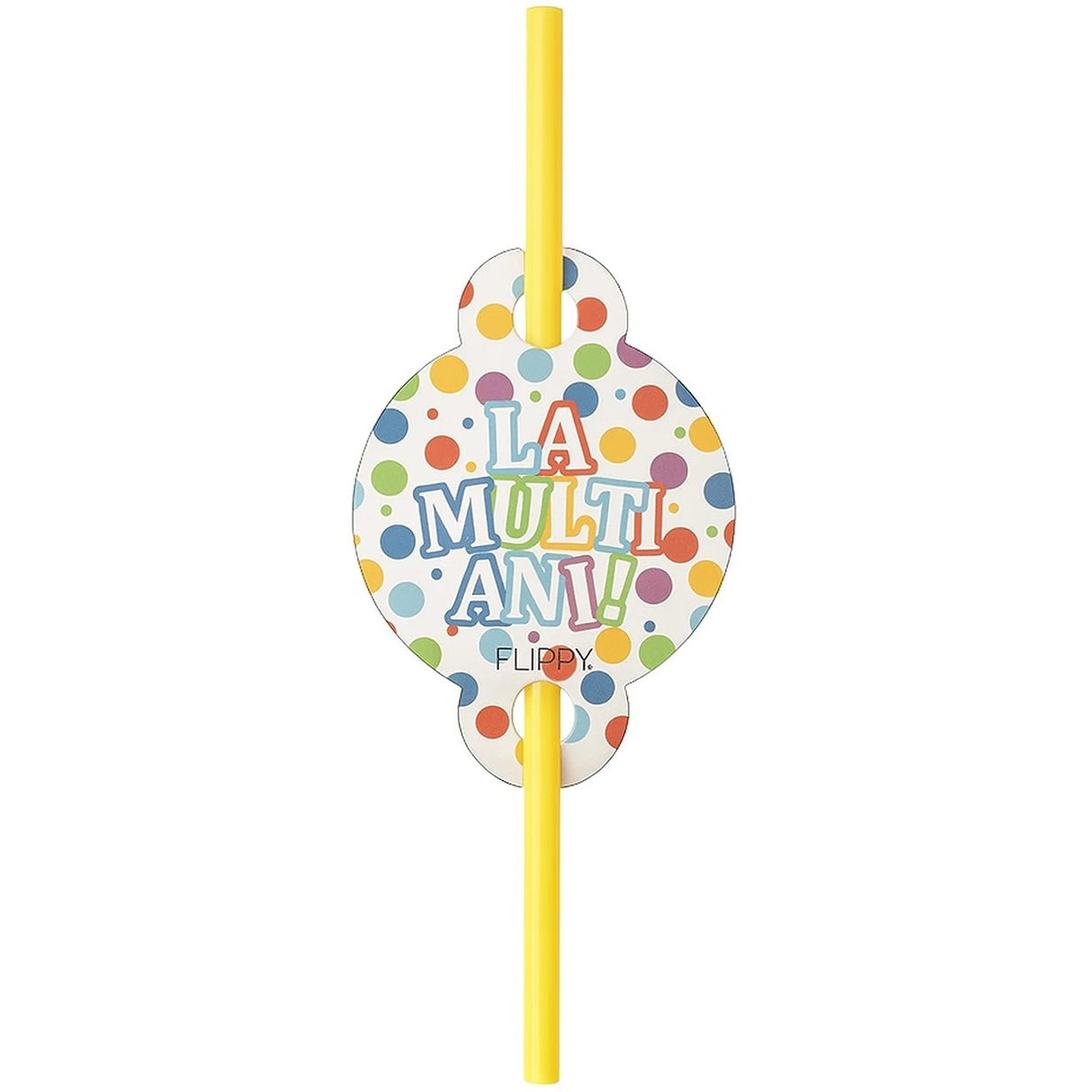 Set 10 Paie, Vivimall, Colectia LA MULTI ANI, 27 x 7 cm, din Carton/Plastic, Multicolor - vivimall.ro