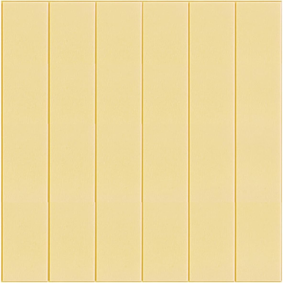 Detaliu textură placă decorativă 3D imitație lemn, dimensiune 70x70 cm, grosime 3 mm, crem deschis