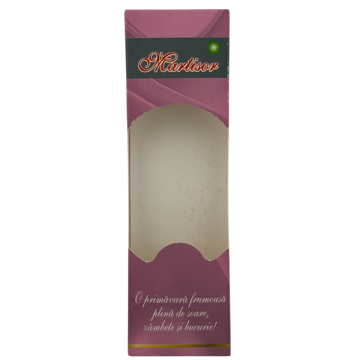 Set 100 Bucati Ambalaje de Carton pentru Martisoare, Vivimall, Cutii Brosa, Model Primavara, Mov - vivimall.ro