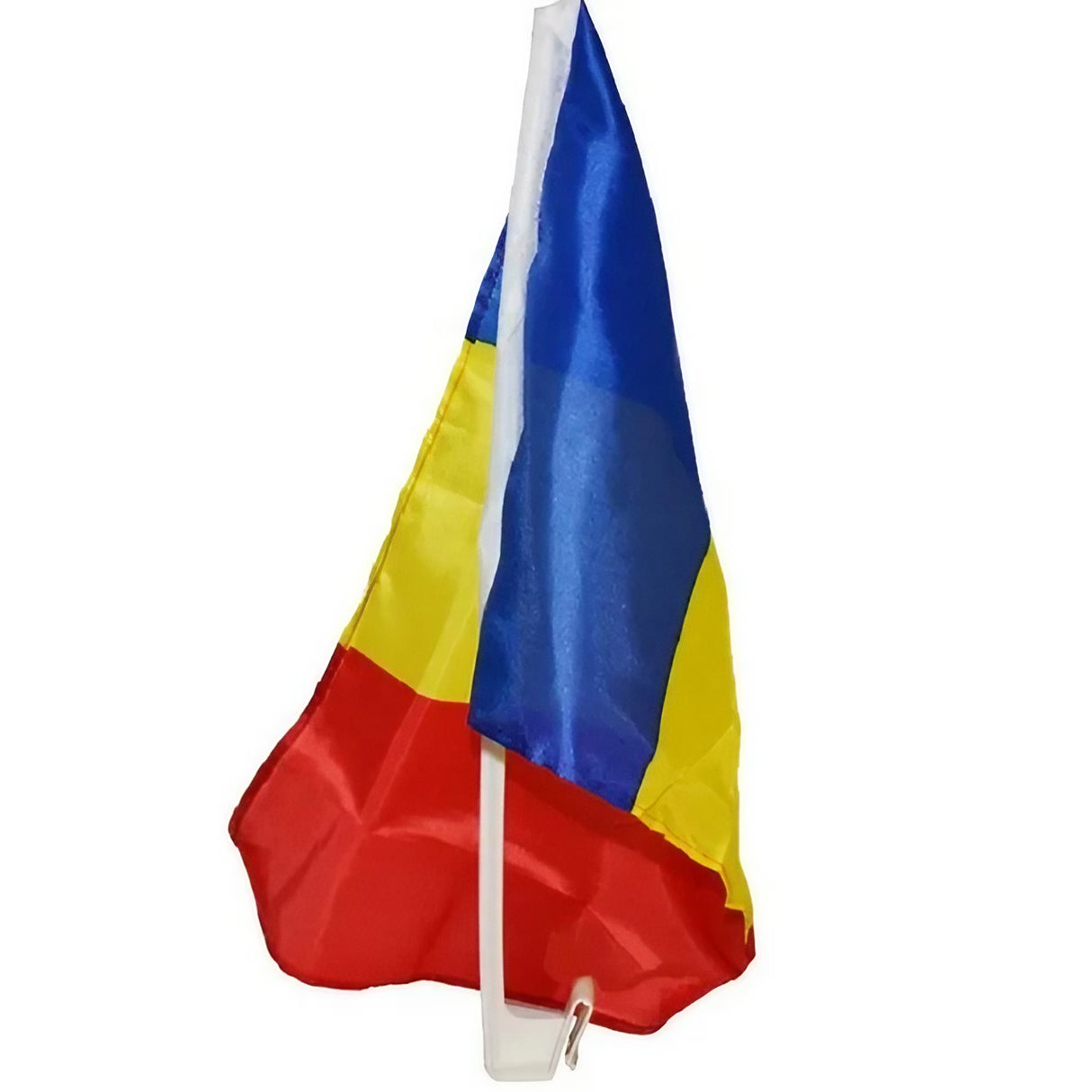 Set 100 Steaguri Tricolor Auto, Vivimall, 45 cm x 30 cm, Stegulet, Drapel - vivimall.ro