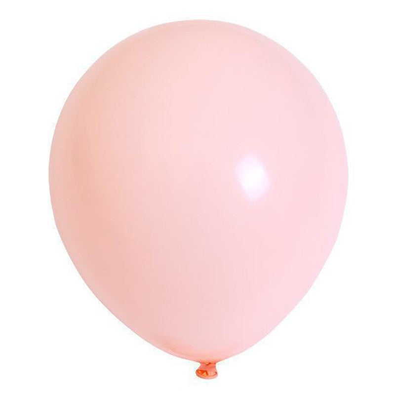 Set 12 Baloane, Flippy, din Latex Macaroon, 30 cm, Portocaliu - vivimall.ro