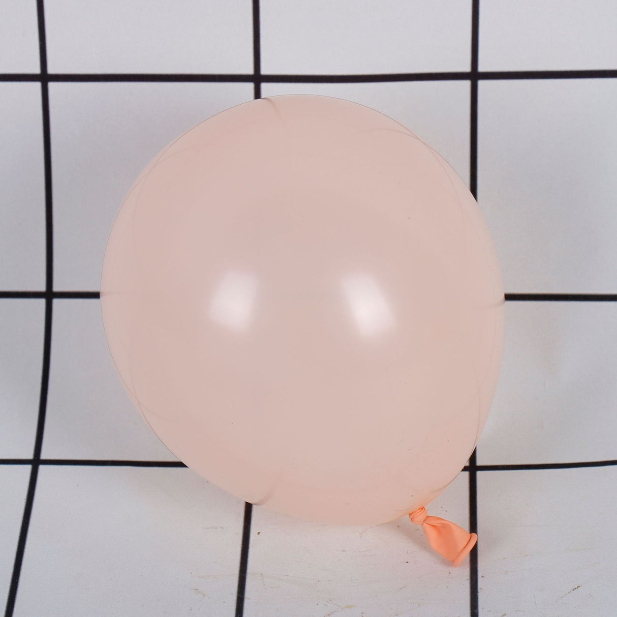 Set 12 Baloane, Flippy, din Latex Macaroon, 30 cm, Portocaliu - vivimall.ro