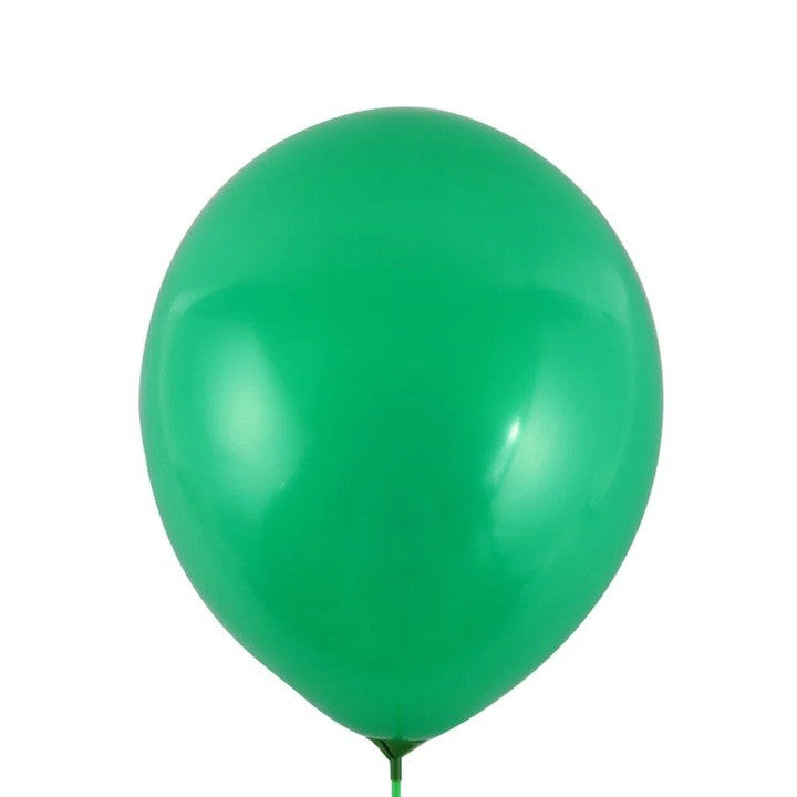 Set 12 Baloane, Flippy, din Latex Standard, 25 cm, Verde - vivimall.ro