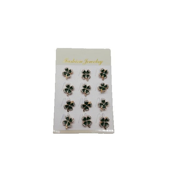 Set 12 Brose Trifoi cu Pietre - vivimall.ro