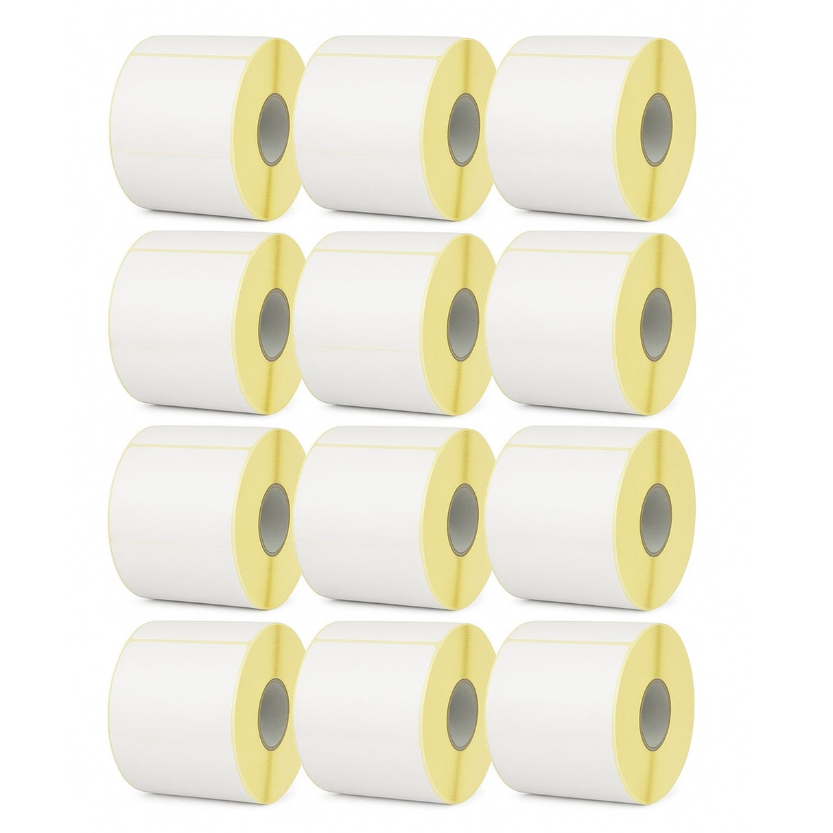 Set 12 Role Etichete Autoadezive Termice 100x150mm, 1000 Etichete/Rola, Etichetare Rapida si Precisa - vivimall.ro