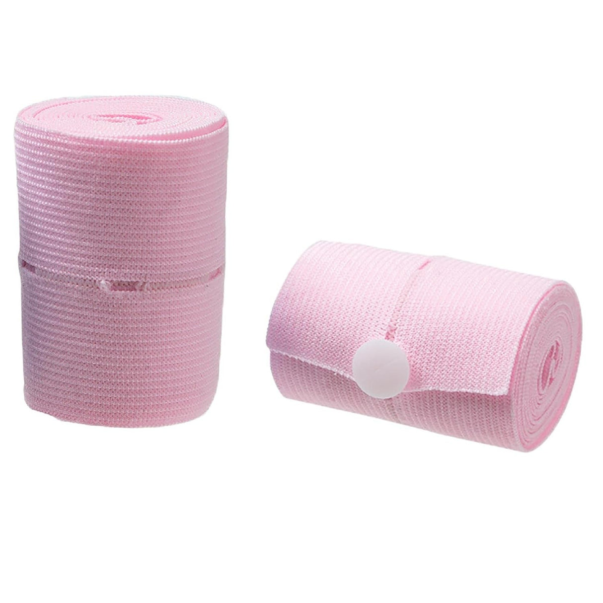 Set 2 Centuri de Monitorizare a Ritmului Cardiac Fetal, Vivimall, Material Moale si Elastic, 6 x 130 cm, Roz - vivimall.ro