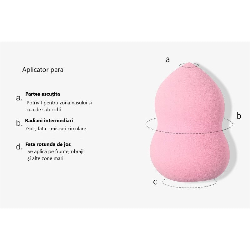 Set Buretei Machiaj, Premium, Roz, 3 Bucati - vivimall.ro